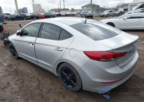 2017 Hyundai Elantra Se из США, поврежденный, VIN 5NPD84LFXHH048251